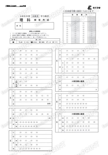 2026Z12 Chiba Prefecture Science