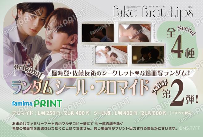 フェイクファクトリップス　オリジナルランダムブロマイド・シール　第2弾
