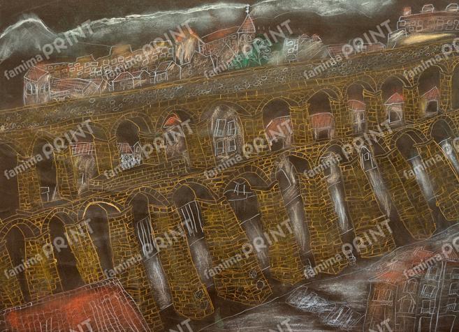 秋を彩る小さなアート 作品11　小杉富士夫　風景