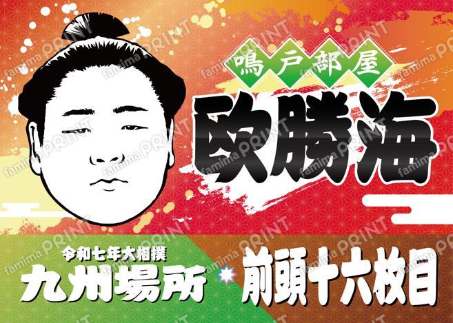 九州場所　前頭十六枚目　欧勝海_L