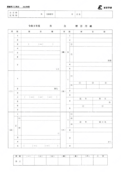 2021Z38愛媛県社会