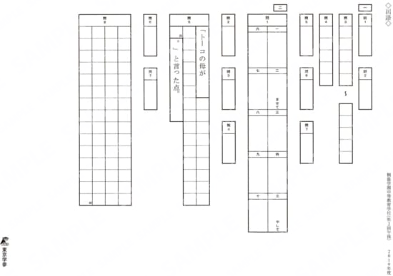 2019O2桐蔭学園中等2国Y