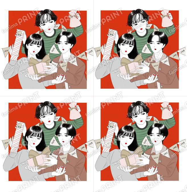 LaLa Begin ギフトカレンダー Yu Fukagawa シール 表紙